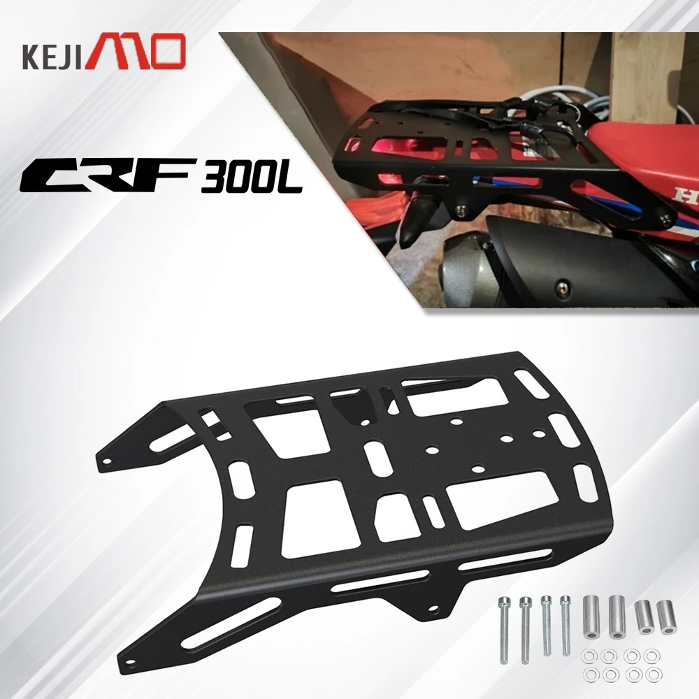 

For HONDA CRF300L CRF300 L RALLY CRF 300L ABS 2021-2025 Motorcycle Accessories Rear Luggage Rack Cargo Rack Support Shelf Holder