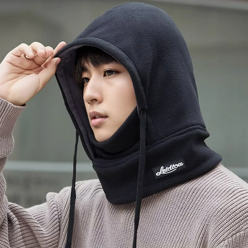 新しい冬のフルフェイスマスクフリーススキーバラクラバネックウォーマーフード男性女性スポーツ登山サイクリングキャップ防風帽子