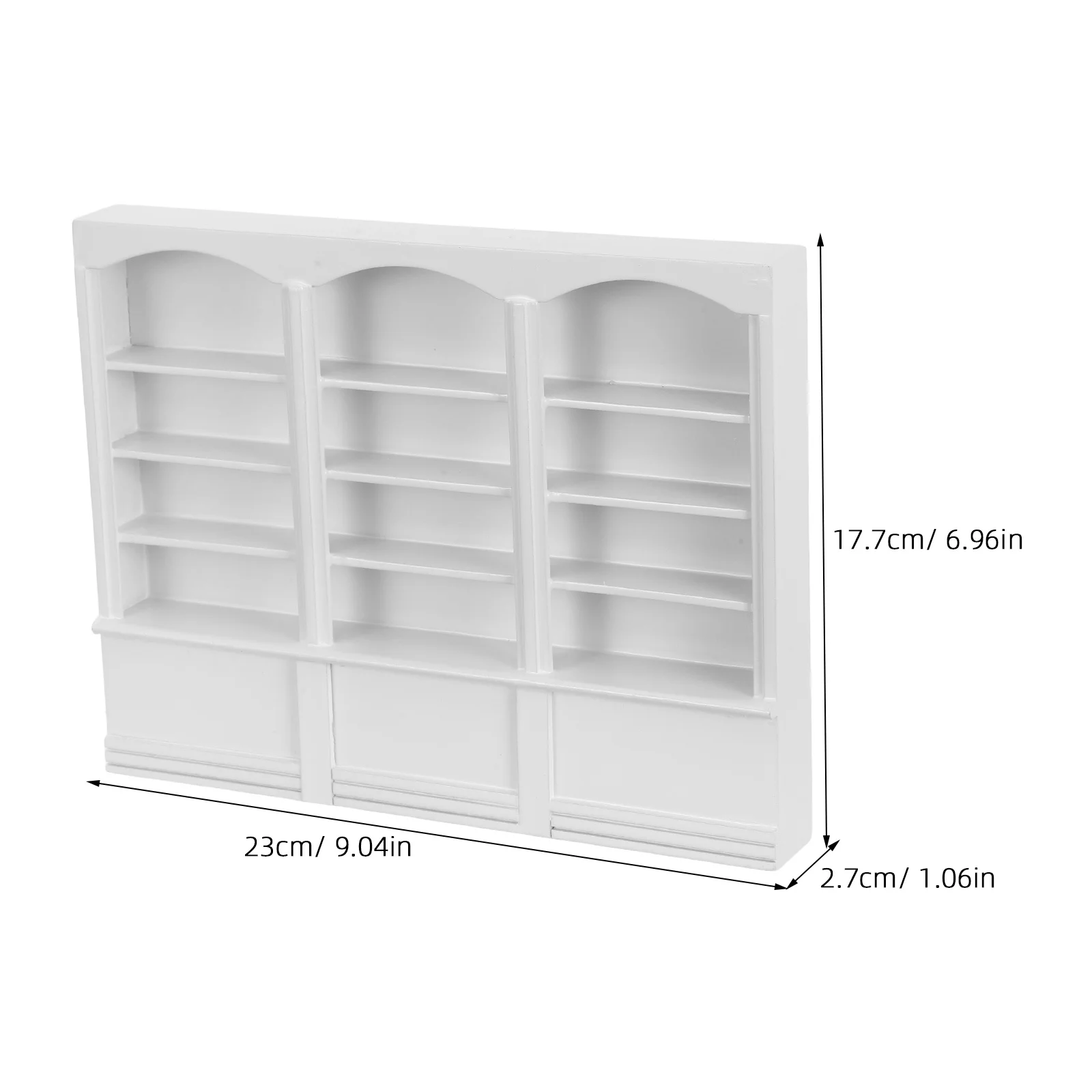 1pc Bookcase Creative Practical Mini Cabinet For House Display Shelf Mini Furniture Accessory Decorative Small Storage