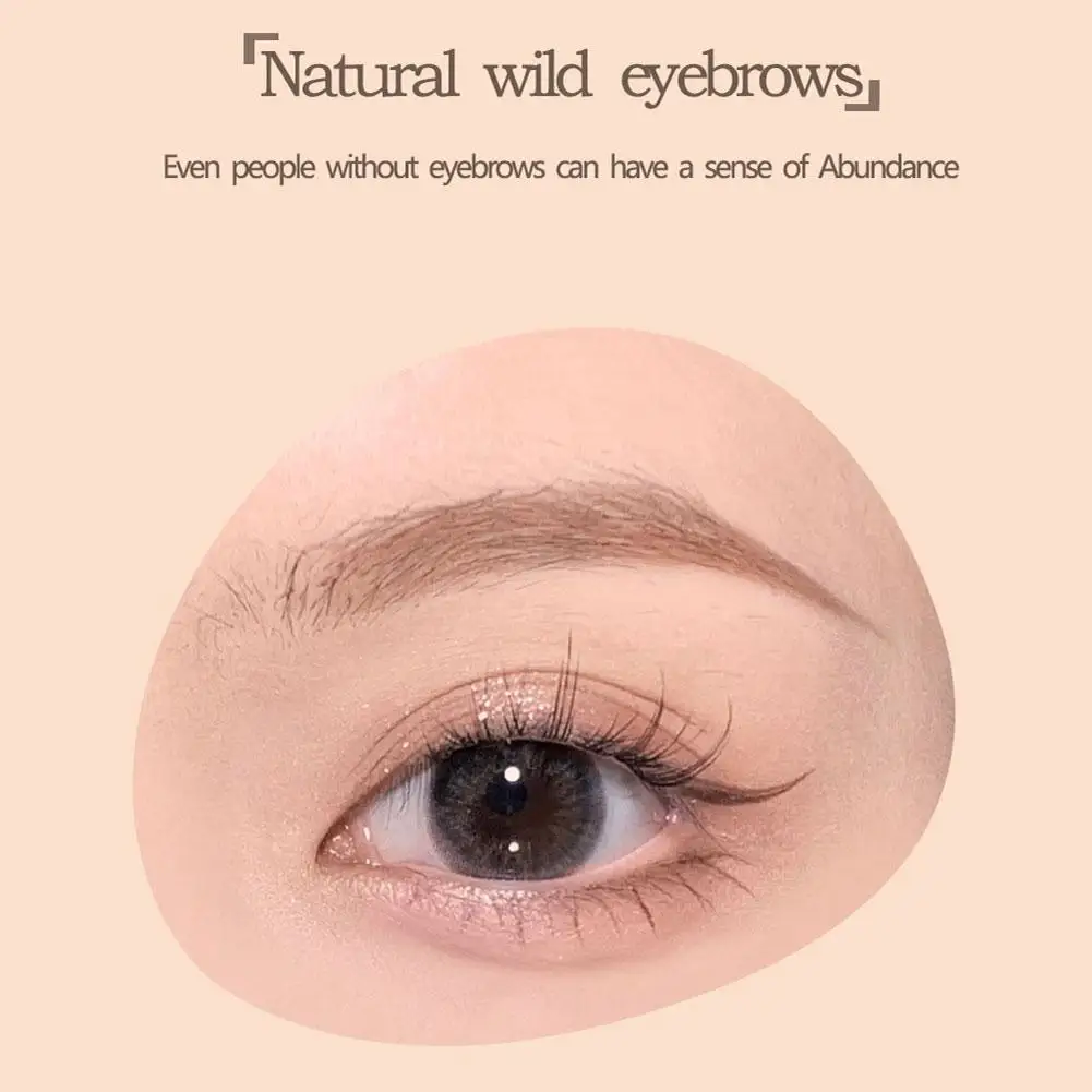 Eyebrow Cream Gel Enhancers Long-Lasting Waterproof Quick-Dry Eye Brows Pomade Gel with Brushes for Women Makeup