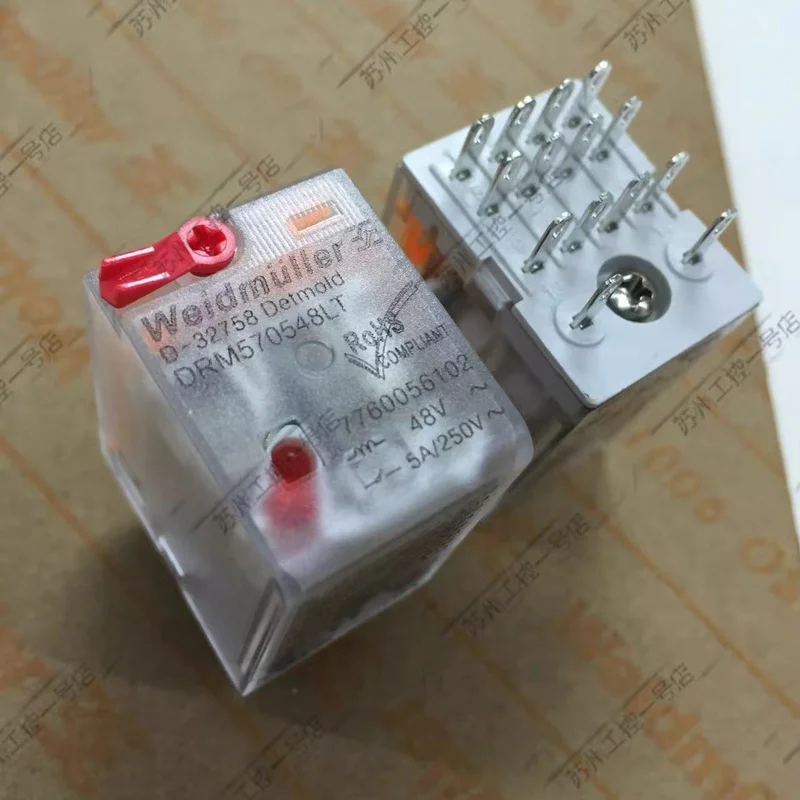

5Pcs 48VAC DRM570548LT 14Pin 5A Relay 7760056102 -- Electronic Component for Home Improvement