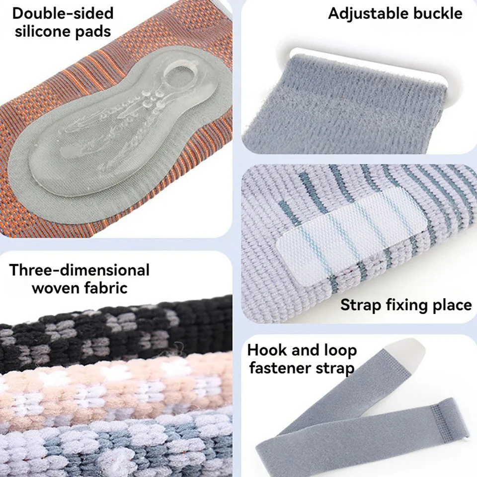 GTUBIKE 1 قطعة وسادات الكوع سيليكون ضغط الكوع حماية الإصابات الرياضية ثلاثية الأبعاد متماسكة قابل للتعديل دعامة كوع التنس كرة السلة