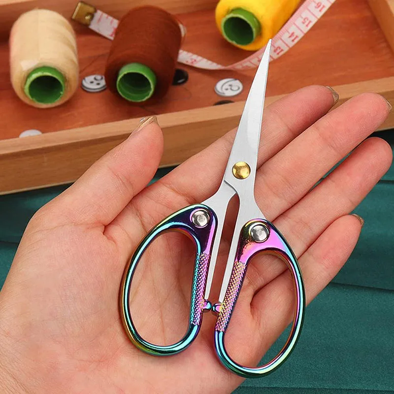 Embroidery Scissors With Curved Tip For Sewing Stainless Steel Sharp Scissors Craft Shear DIY Craft Art Work Sewing Handicrafts