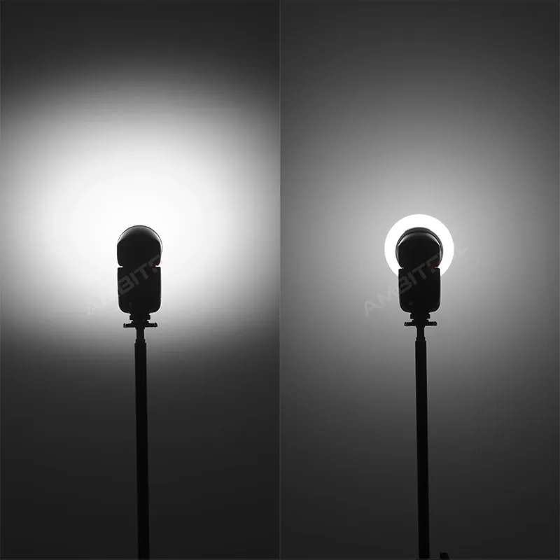 Godox AK-R22 AKR22 مجموعة قبة نشر جل السيليكا لـ Godox V1 AD100Pro، AD200PRO إضافة H200R