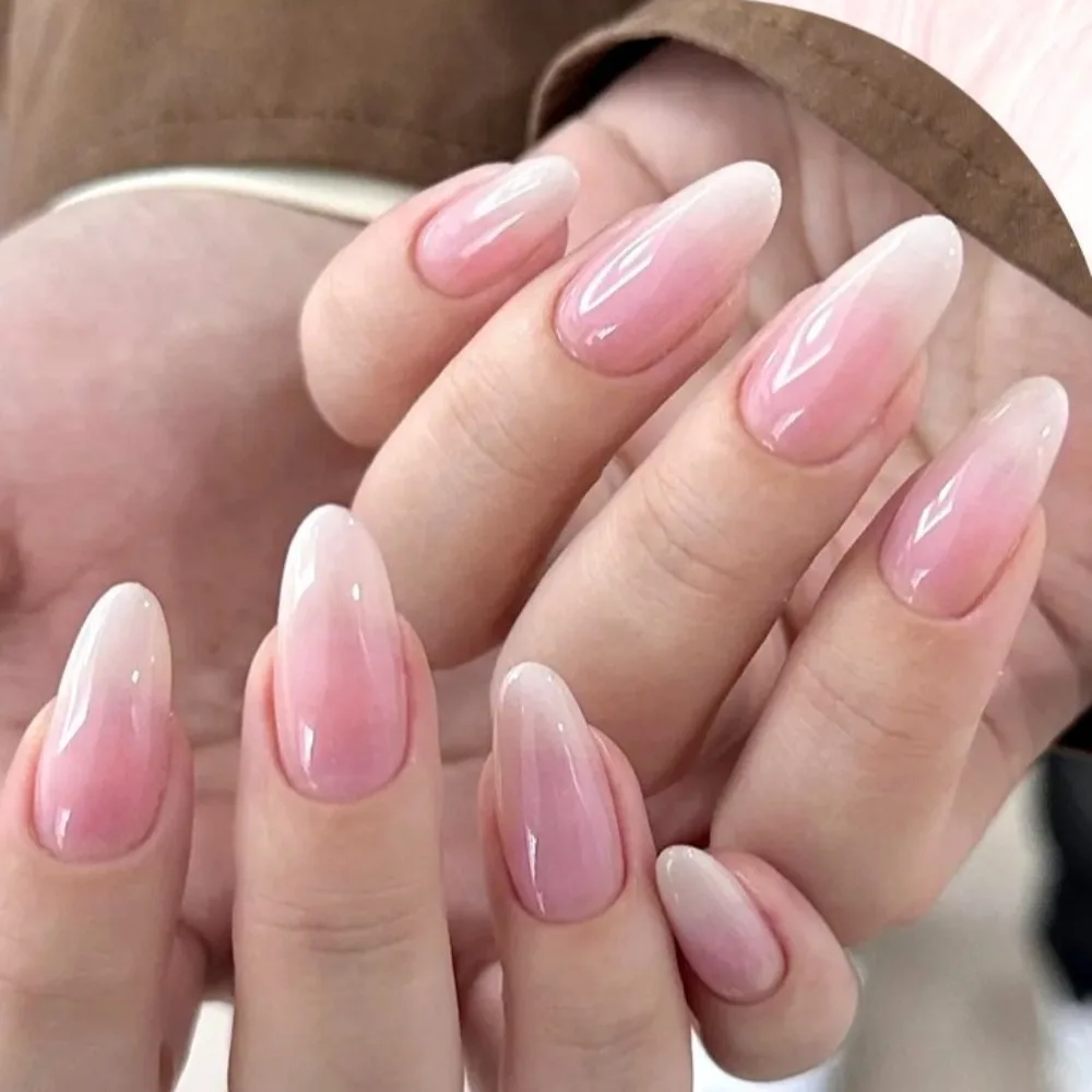 16枚入り ジェルネイルシール セミキュア グラデーション オーロラ ジェルネイルポリッシュシール キラキラ輝く 長持ち ネイルアートシール