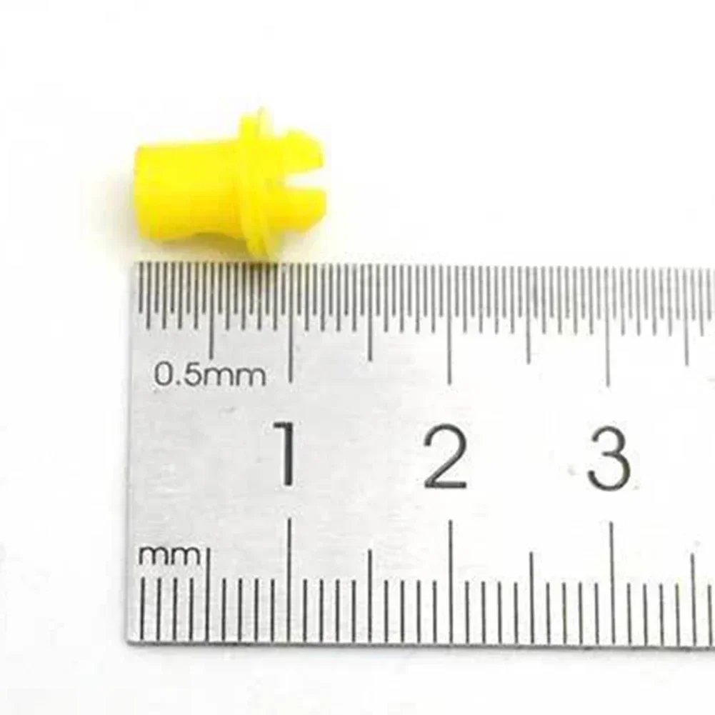 Clips Interior Door Clips 12MM*6.7MM 51217404345 Car Truck Parts Clamp Plastic Yellow Durable For BMW Interior