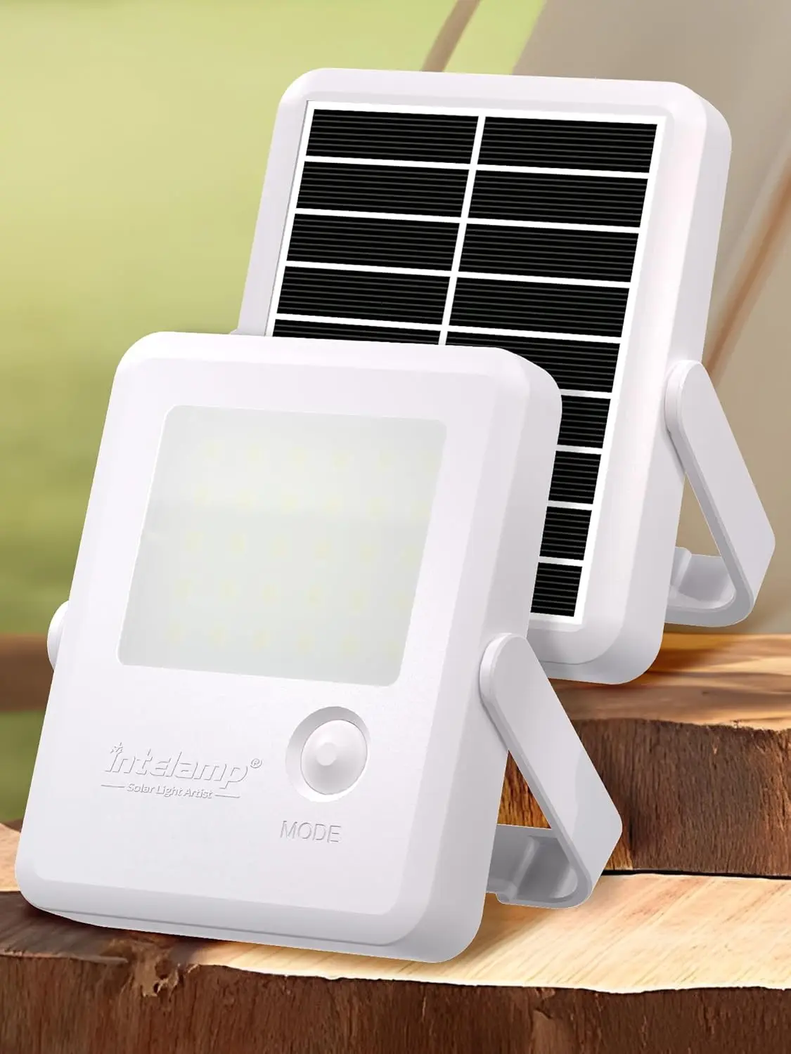 

Solar Powered Gutter Lights, 2-Pack Waterproof Outdoor Lanterns for Camping, Hiking, Fishing – 2000mAh Emergency Light