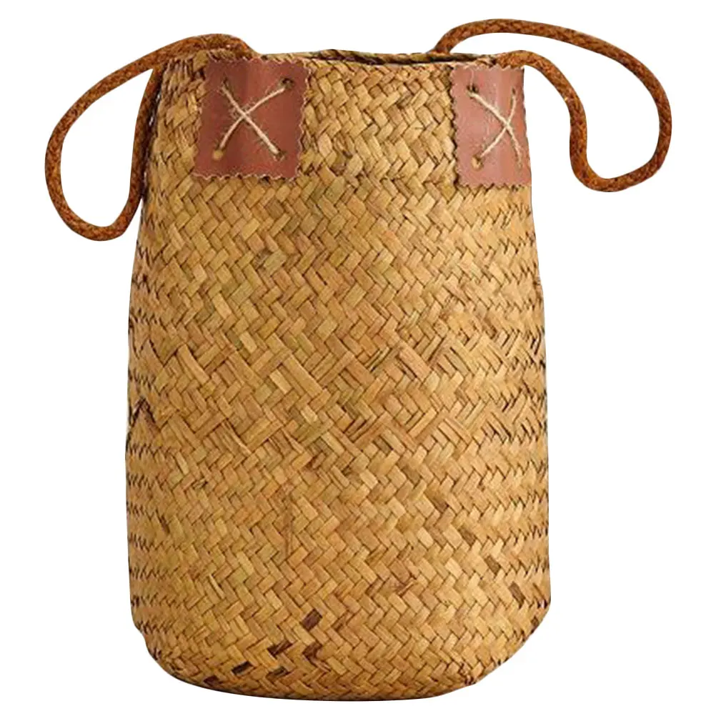 

Multifunctional Rattan Flower Decorative Woven Storage Basket For Home Wedding Diy Flower Arrangement Portable Handmade Basket