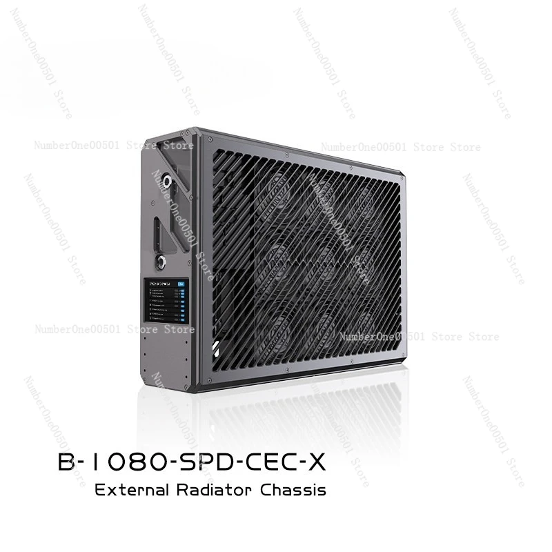 

Высокопроизводительный сервер B-1080-SPD-CEC-X с внешней системой водяного охлаждения SPD и блоком CDU