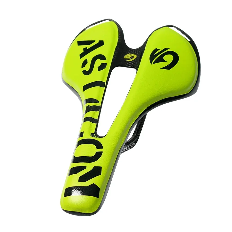 

ASIACOM углеродистая кожа для велосипеда, мягкое широкое седло, дорожный велосипед, MTB, подушка сиденья, складное седло для горного велосипеда, детали велосипеда