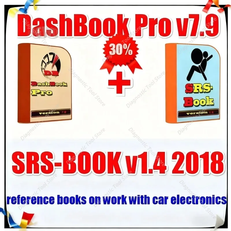 FOR NEW DASHBook v7.9+SRSBOOK v1.4 Full with Keygen Removal Disassembly Remote help Installation DASH / SRS BOOK great beginner