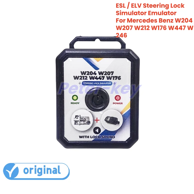 Peter-key ESL / ELV Steering Lock Simulator Emulator Without Lock Sound For Mercedes Benz W204 W207 W212 W176 W447 W246