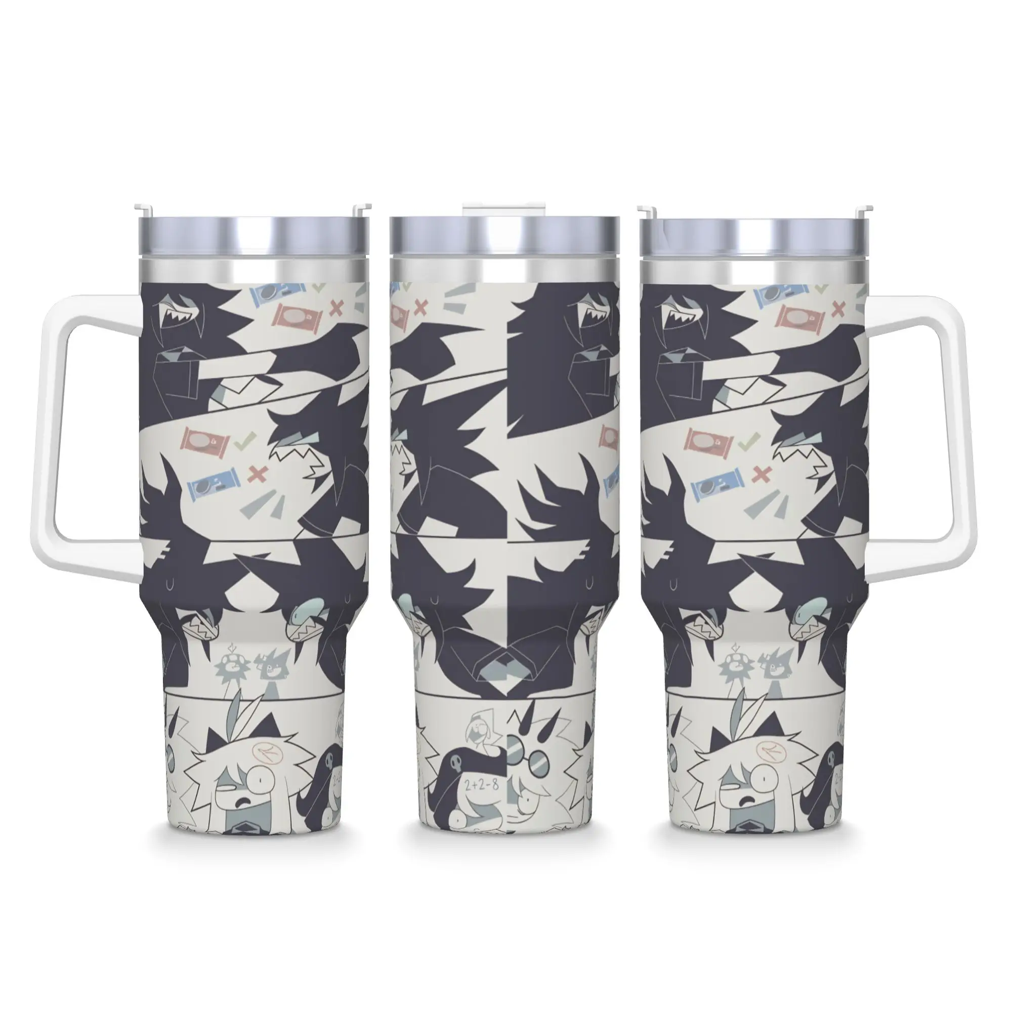 FPE F-Fundamental P-Paper E-Education Stainless Steel Tumbler  Travel Mugs Cup Large Thermal Mug Milk Tea Water Bottle