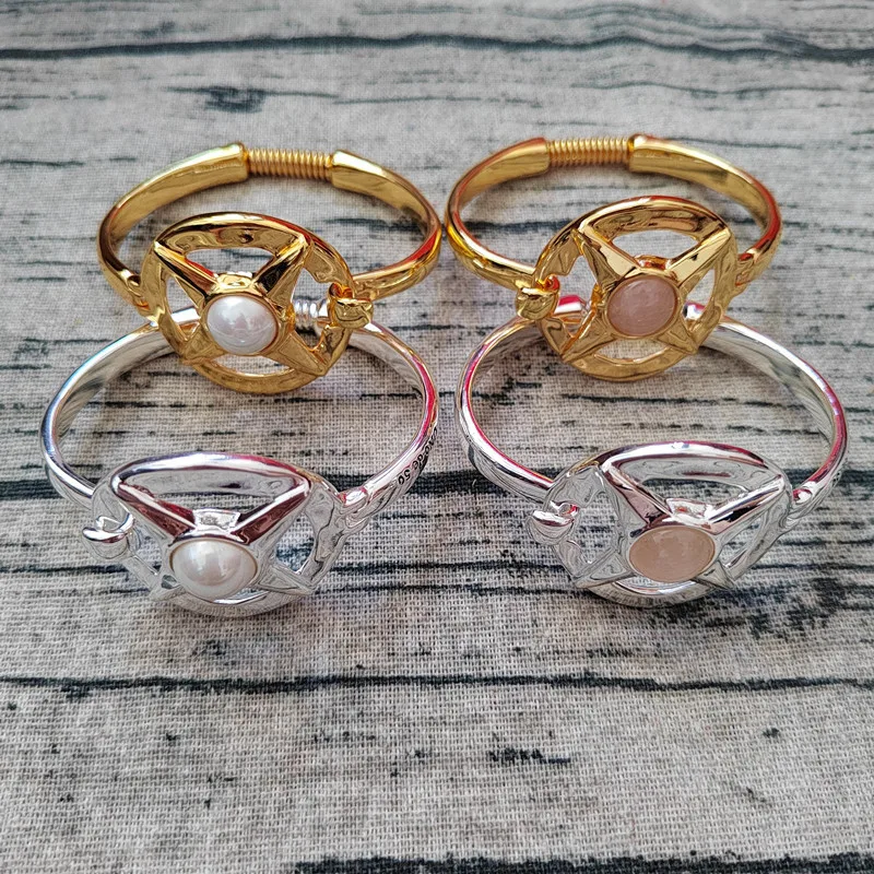 

2026 European and American creative design irregular bracelet, suitable for girls' jewelry accessories