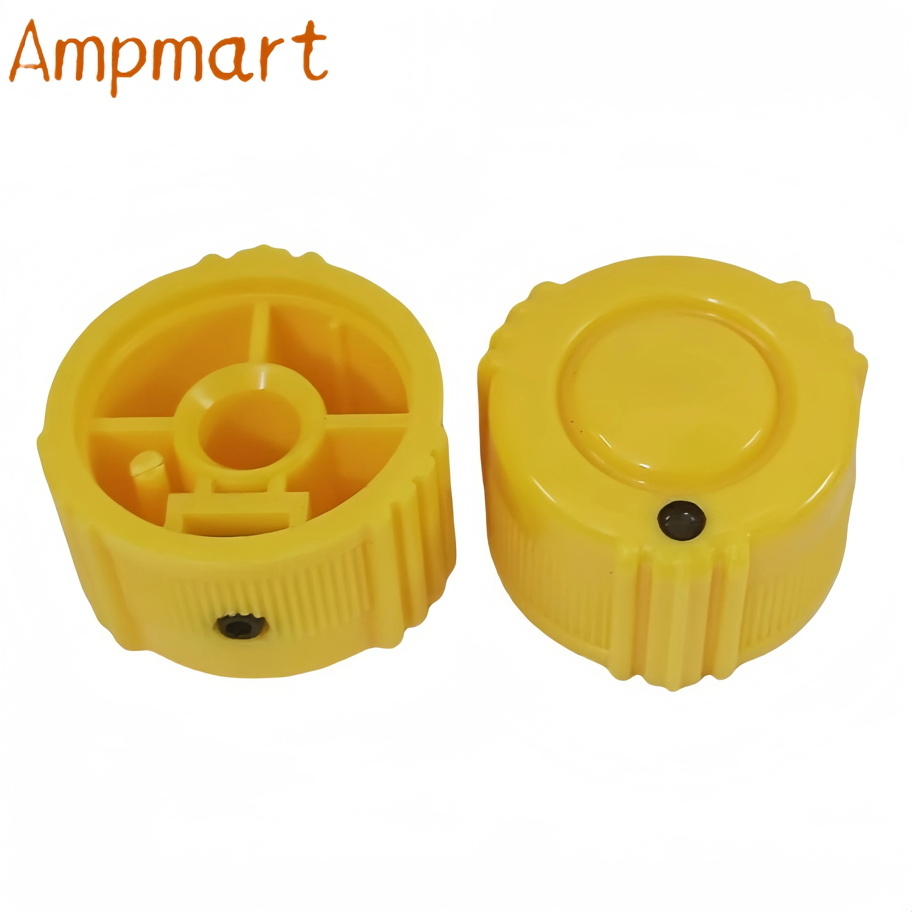 AMPMART-Guitar Amplifier Plastic Knob, BMP Classic Style, Effects Volume Knob, 25x15MM Installation Aperture: 6.3MM