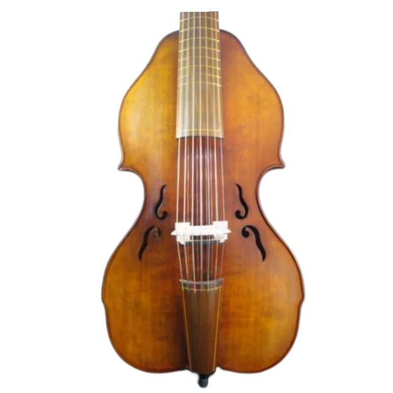 BÀI HÁT Thương Hiệu Đối Phó cũ khuôn mẫu Viola da gamba 25 1/4 "7*7 dây. Âm thanh lớn #10878