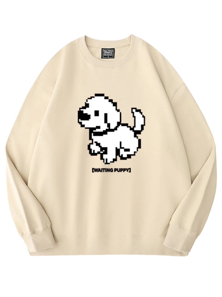 Pixel Style-suéter de cuello redondo para perro, ropa holgada de principios de otoño, novedad de 2024