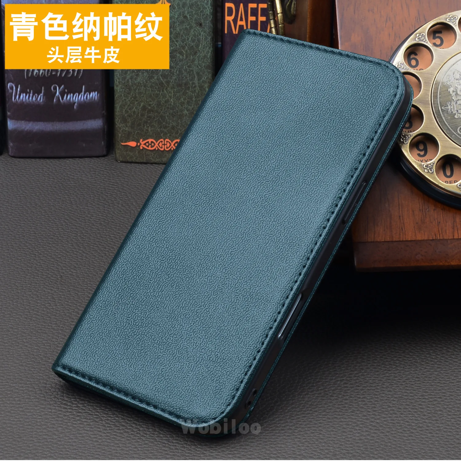 محفظة جلدية أصلية فاخرة حافظة هاتف الأعمال لهاتف آيفون اير 17 16 15 14 برو ماكس بطاقة الائتمان فتحة المال غطاء الحافظة #5