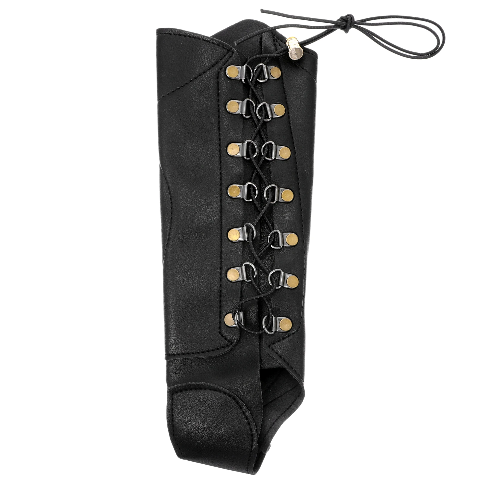 อุปกรณ์ป้องกันแขนยิงธนู ทำจากวัสดุ PU ทนทาน สำหรับผู้ที่ชื่นชอบการยิงธนู ปรับระดับได้ พร้อมตัวล็อค