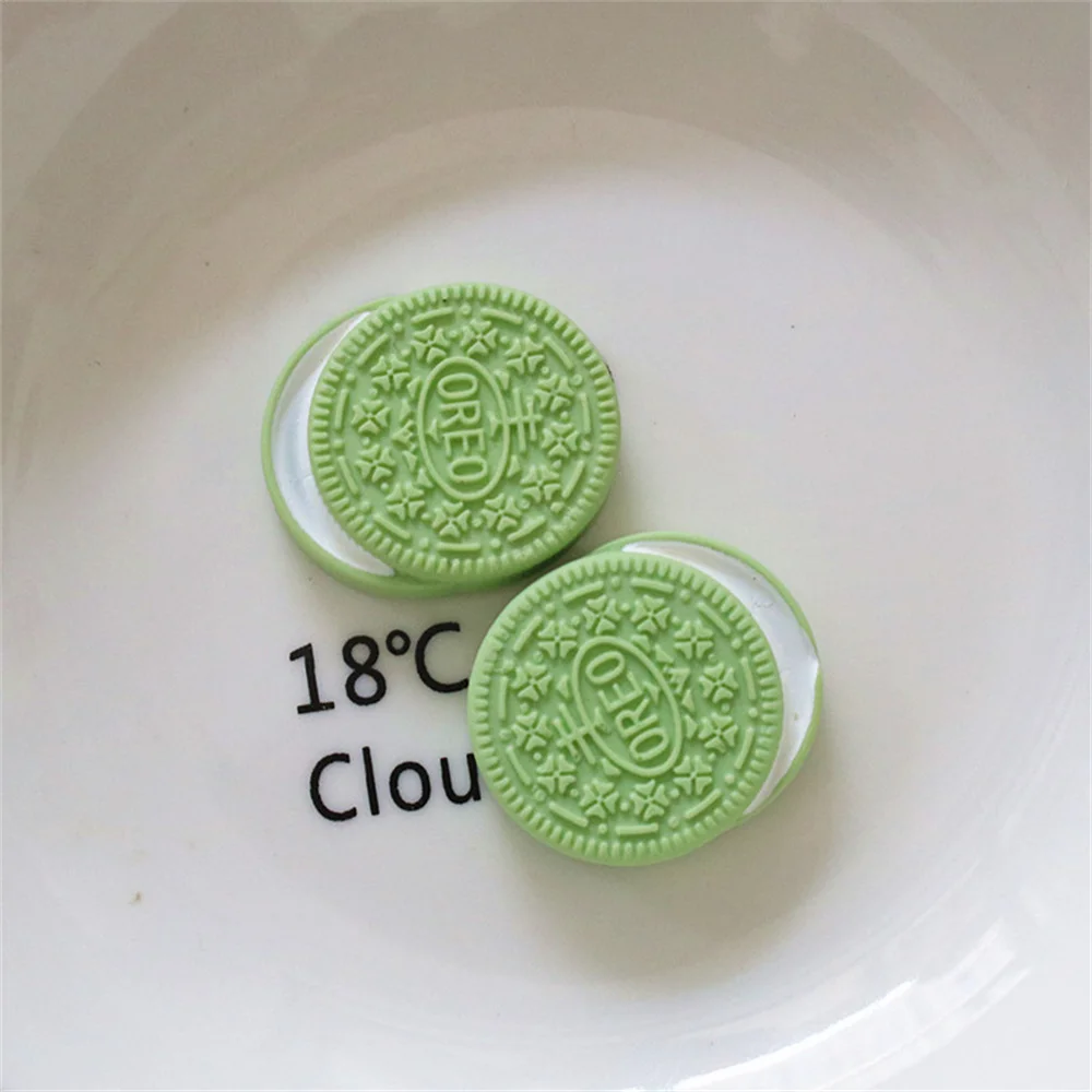 Phone Case Resin Biscuit Bread Resin Decoration Handmade Cute Simulation Food Accessories Simulation Food Play