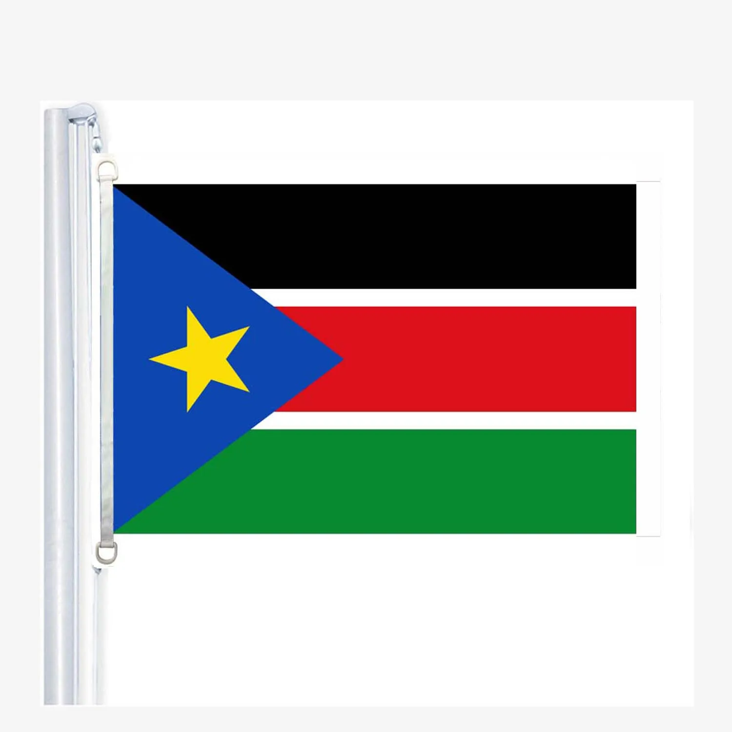 

South Sudan flag,90*150CM ,100% polyester, banner,Digital Printing