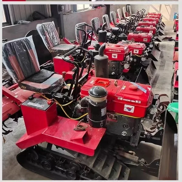 Diesel Landbouw Cultivator Intelligente Afstandsbediening Multifunctionele Rupsroterende Helmstok Met Optimale Prijs