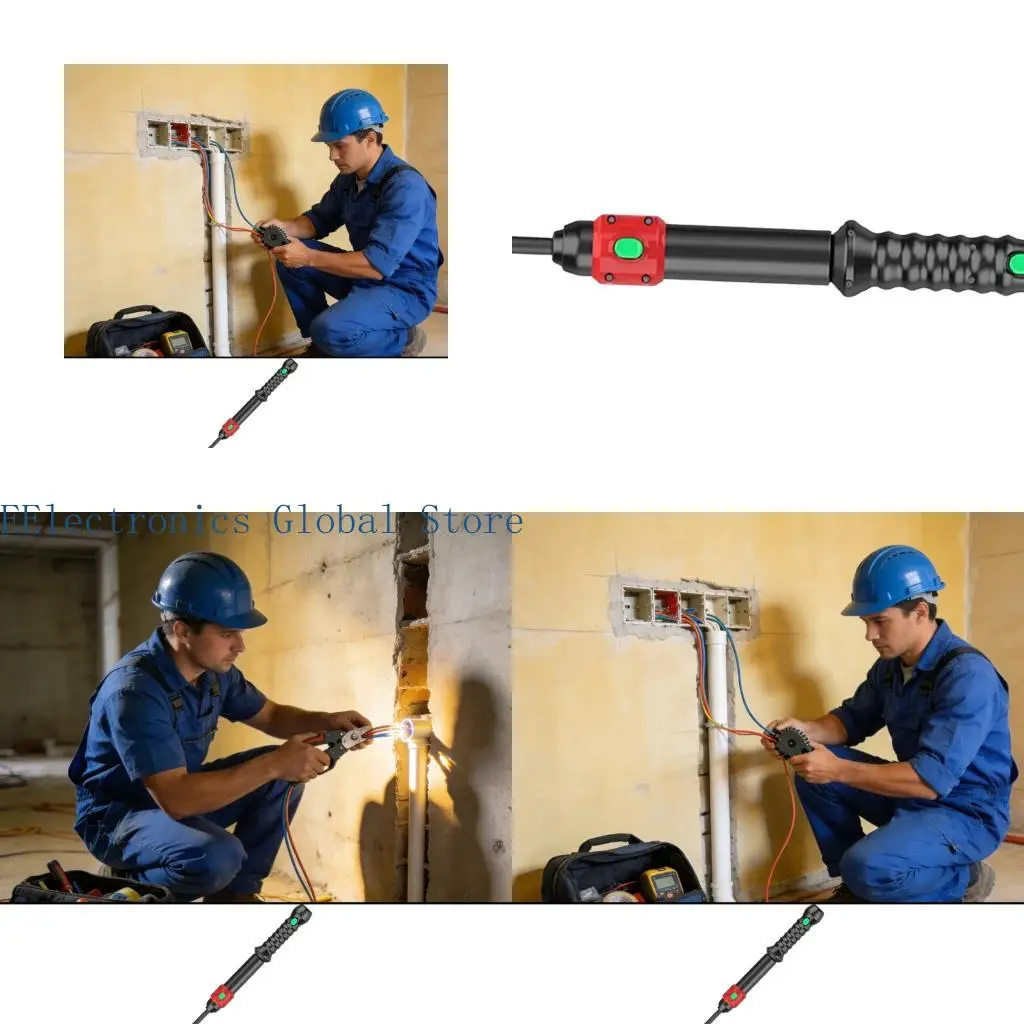 462B Professional Electrician Wire Pulling Tool ABS Plastic Construction For Effective Cable Routing 25 6 Unit Length