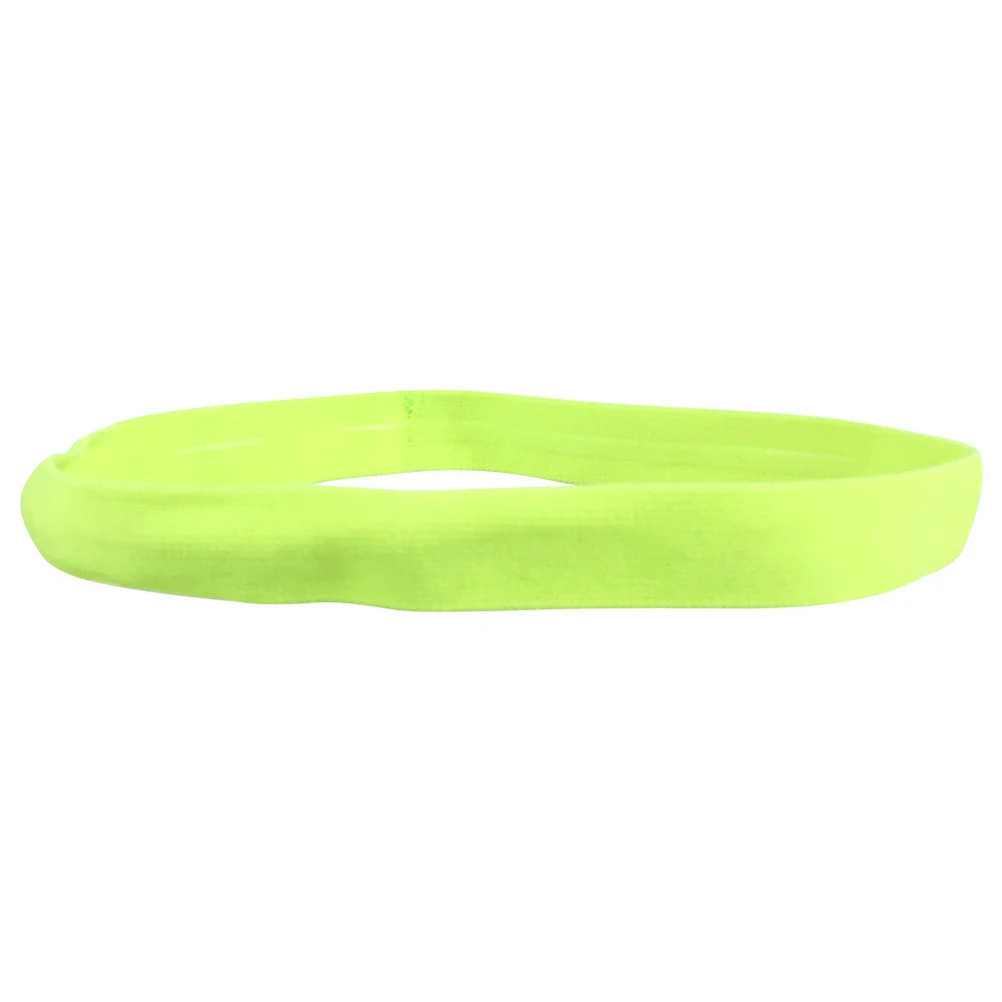 

2pcs Sports Headband Sweatband Elastic Fitness Yoga Running Workout Anti-Slip Silicone Strip Quick Absorb