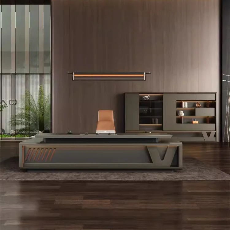 Office Furniture Manager Ceo Boss Executive Office Desk Computer Table