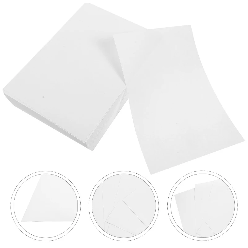 50/100/200pcs 29.7×21cm/11.7×8.3 in White Paper Card paper DIY Gift Packing Cardboard Paper Blank Postcard hand-drawn doodles 