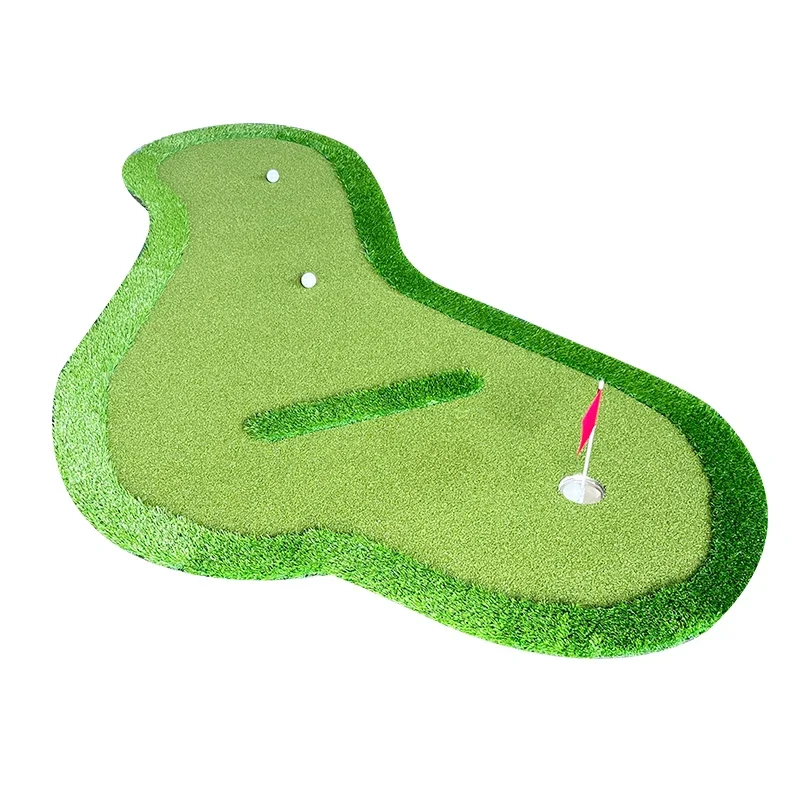 High Quality Indoor Putting Mat Course Custom Mini Golf Putting Trainer Mat Outdoor Mini Golf Putting Green