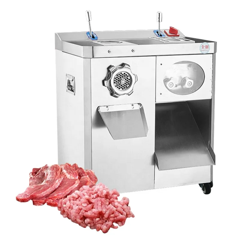 

Fully Automatic Commercial Meat Mincer Machine Vegetable Chopper Meat Grinder Machine