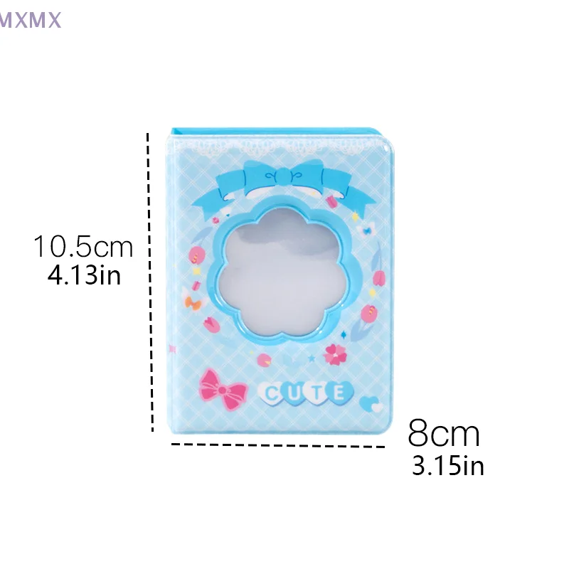 1Pcs 3 Inch Kpop Binder Postcard Photo Album Card Collect Organizer 40 Pockets Storage Collector Card Photocard Holder