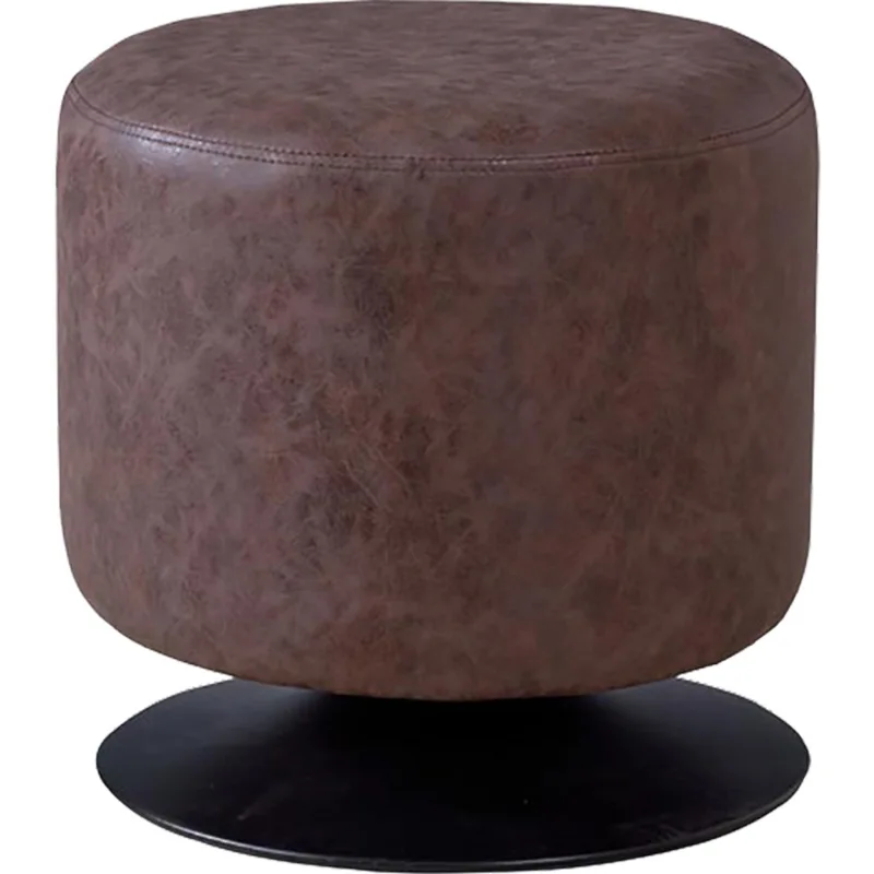 

Rotating fashion bar stool leather art cafe restaurant round stool retro sofa bar chair