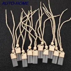 5ml Car Perfume Bottle for Essential Oils Air Freshener Auto Ornament Car-styling Perfume Pendant Hot Car Accessories 10pcs/lot
