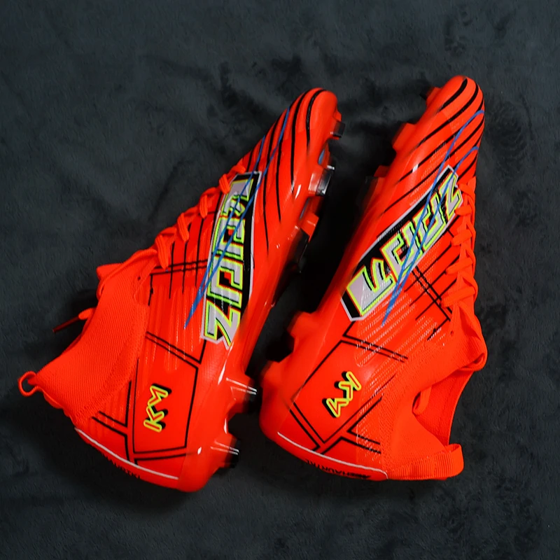 2285 High Quality Mens Soccer Shoes TF/FG Turf Soccer Cleats for Kids Sneakers Training Football Boots Chuteira Campo 35-45