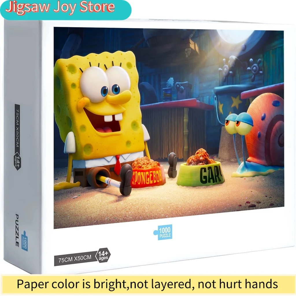 

Пазл «Губка Боб: Кинофильм» — игрушка для снятия стресса, для взрослых, детей и всей семьи, домашний декор, подарок