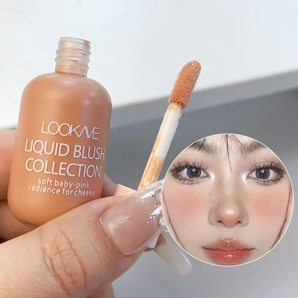 Blush liquide imperméable à l'eau, longue durée, hydratant, naturel, éclaircissant, fard à joues de contour, document de maquillage, rendu, pigment pour le visage, cosmétiques