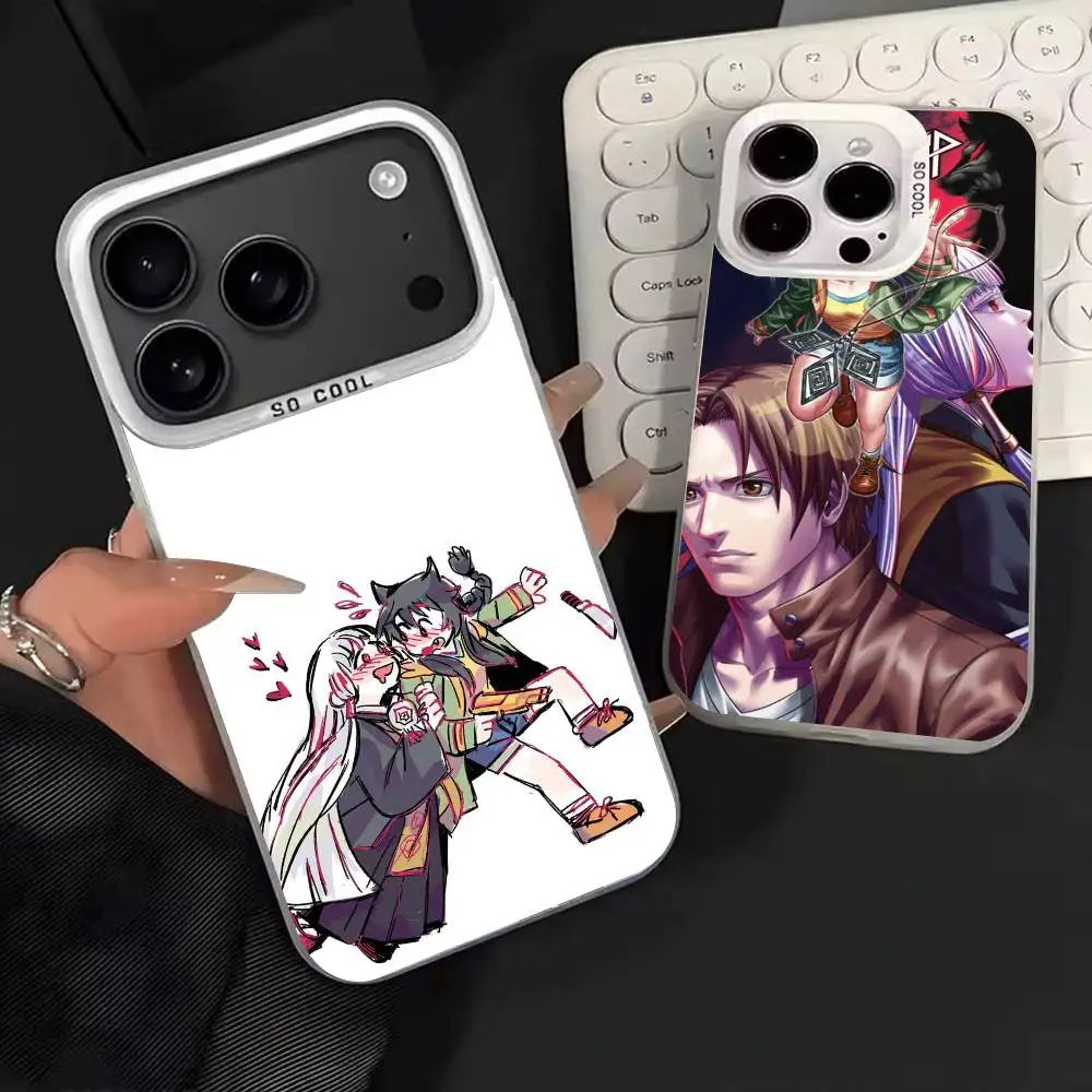 

Raging L-Loop G-Game Phone Case For iPhone 17,16,15,14,13,12,11,Mini,Pro,E,MAX White Candy Matte Shockproof Cover