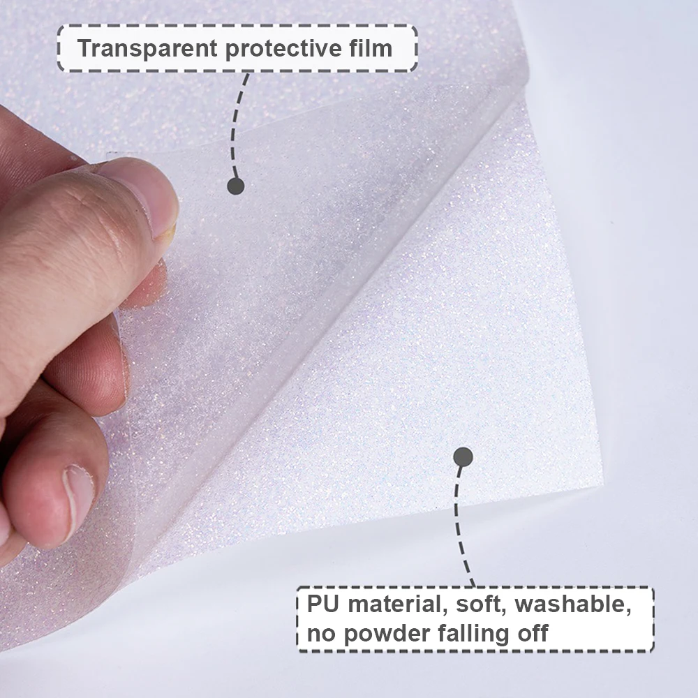 Polvo de cebolla verde claro, película de transferencia de calor Htv, juego de vinilo multicolor, parche de planchado que cambia de Color adecuado para ropa DIY