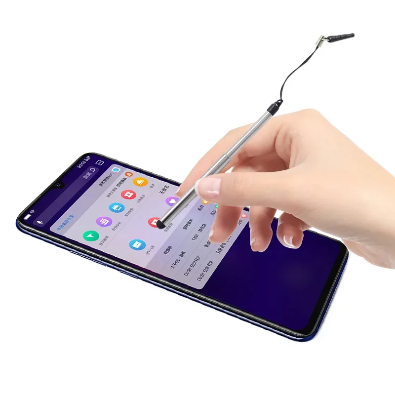 1 PC Touch Screen Pen Telescopic Rod Capacitive Stylus Pen For iPad Smart Phone Tablet Universal Retractable Stylus Pen