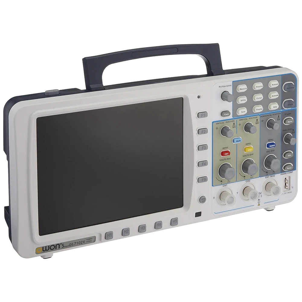 

OWON SmartDS SDS7102 Digital Oscilloscope 2 Channel 100MHz Bandwidth 1GS/s Sample Rate