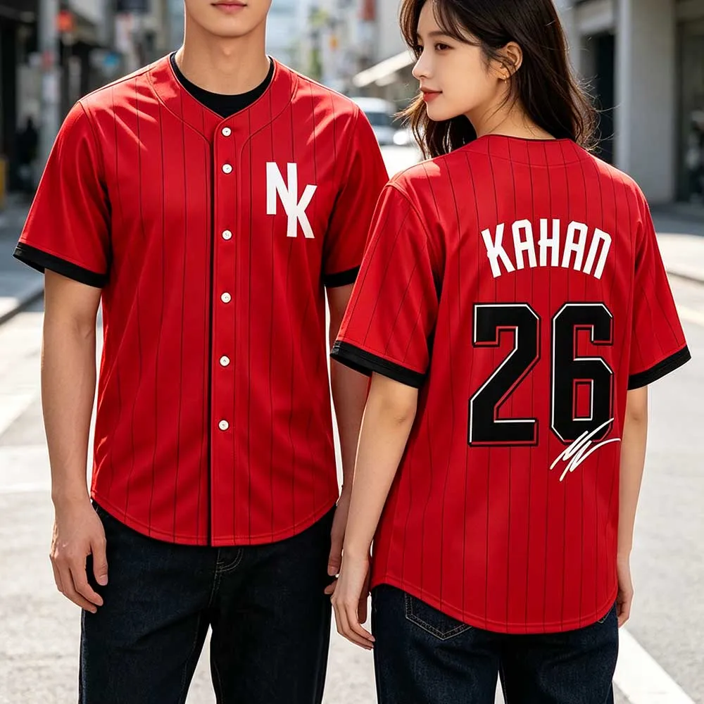 Noah Kahan Baseball Jersey The Great Divide Tour 2026 Shirts Short Sleeve Summer Loose Male Tops Fashion Design Graphic Merch