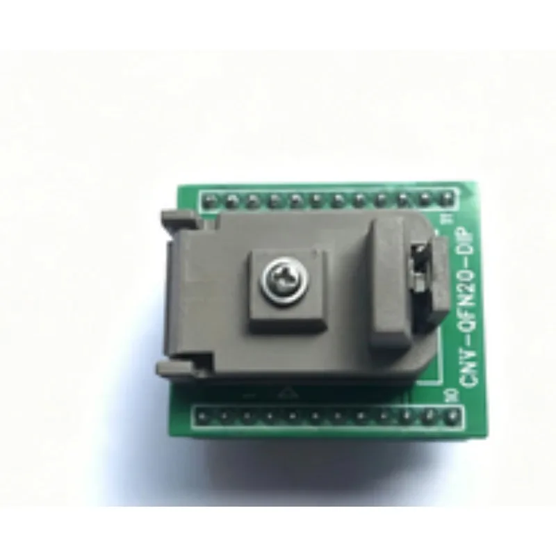 QFN20 TO DIP Programming Adapter QFN20 0.4mm Pitch Package Size 3X3MM Burn In Socket