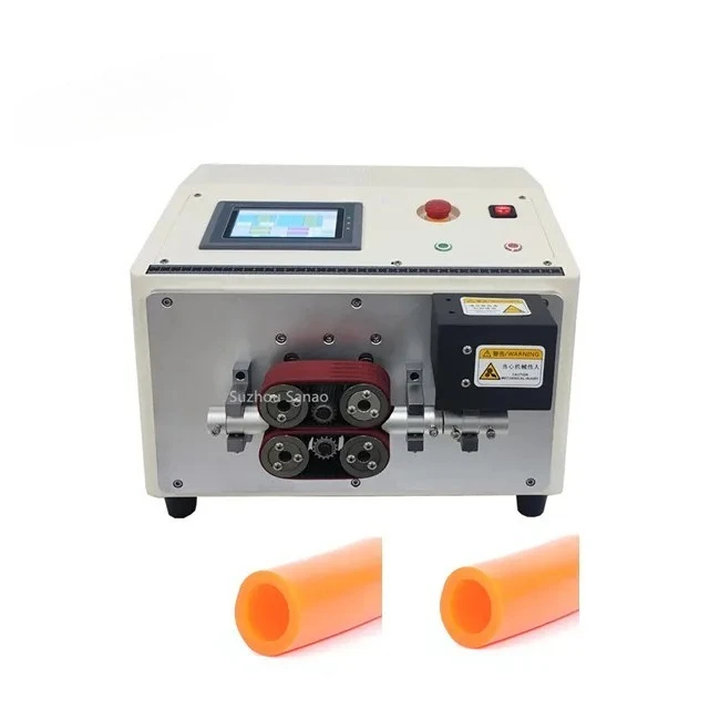 High Precision Pipe Cutting Machine Equipped with English Interface and Belt Feeding