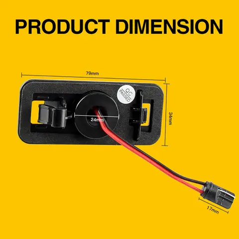 2PCS LED Number License Plate Light Canbus ​​For Toyota GT-86 FT-86 12- For Subaru Forester BRZ 13- Impreza 11-14 Legacy 10-14