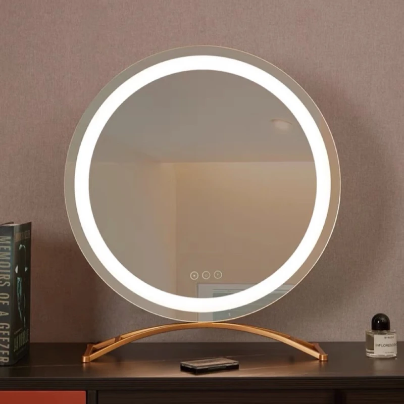 Makeup Mirror with Lights Lighted Cosmetic Vanity Mirror with Led Lights for Dressing Bedroom Tabletop Best Gifts for girl women