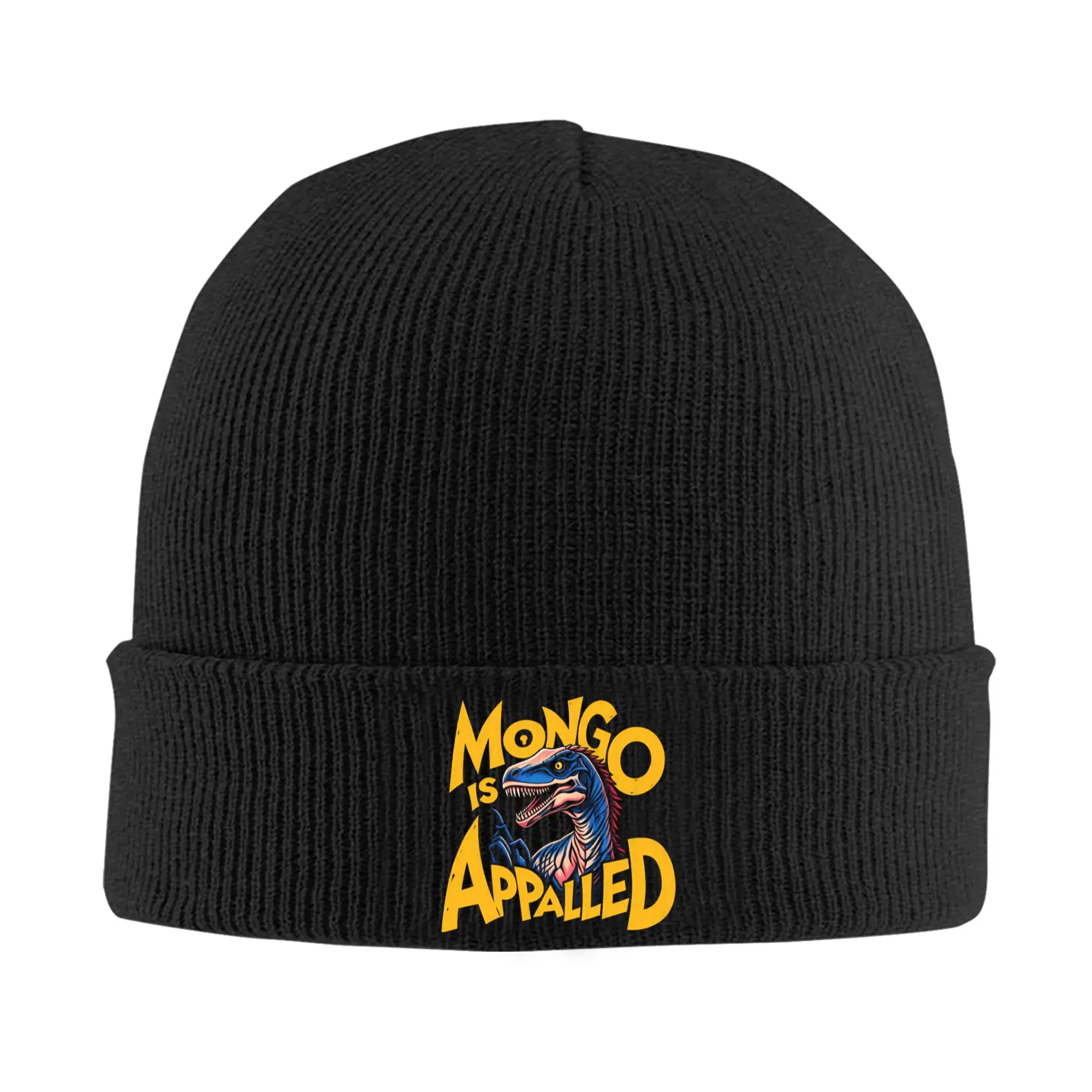 Dungeon Crawler Carl Mongo Is Appalled Beanie Hats  Bonnet Hats Female Male Fashion Kpop Knit Hat Autumn Winter Custom Warm Caps