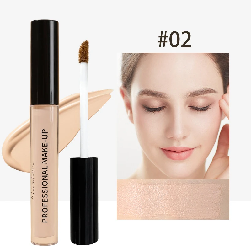 Concealer Pen Gezichtsmake-Up Basis Cosmetische Waterdichte Foundation Crème Volledige Dekking Vlekken Donkere Kringen Onzichtbare Poriën