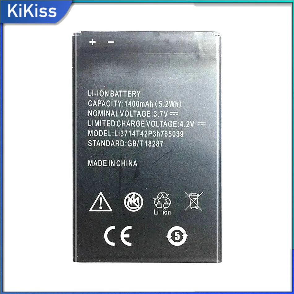 

Mobile Phone Battery 1400Mah For Zte Blade A3 T220 AF3 T221 A5 AF5 Reliable Power Li3714t42p3h765039